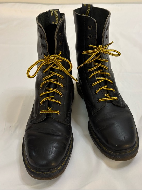 Dr. Martens Other - Vintage Dr. Martens 1490 10 Eye Classic Smooth Leather Boots Mens 9 Punk Rock